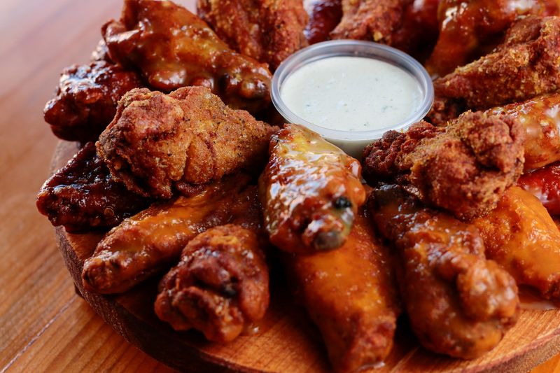 Classic Buffalo Wings at Wing Snob